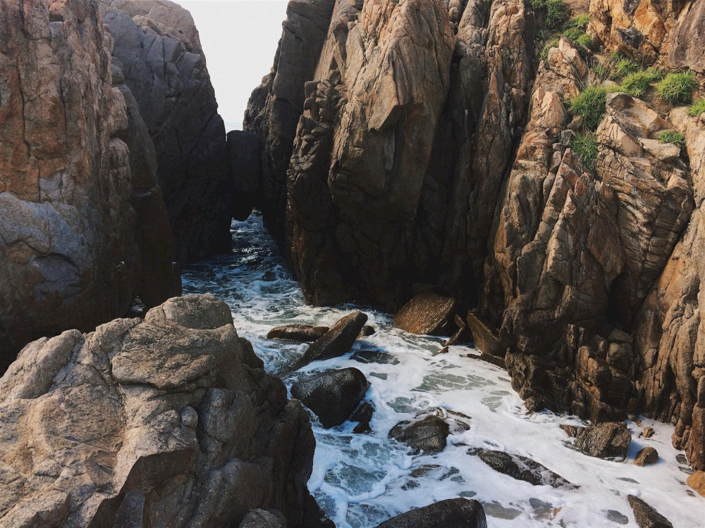 Một góc chụp ảnh đẹp tại Gành Đèn 